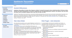 Desktop Screenshot of hashimotothyreoiditis.de